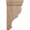Ekena Millwork 2"W x 4 1/2"D x 8"H Small Rojas Wood Corbel, Mahogany CORW02X04X08RJGM - alternate 2